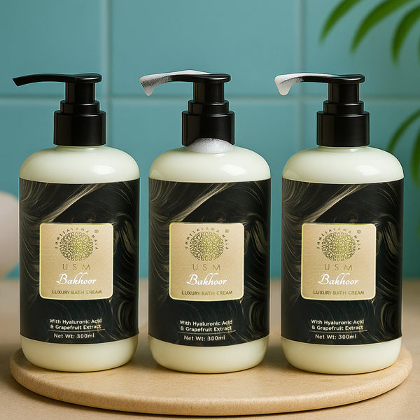 Bath Cream Bundle Pack (Bakhoor)