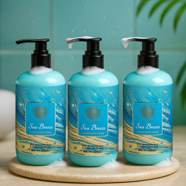 Bath Cream Bundle Pack (Sea Breeze)