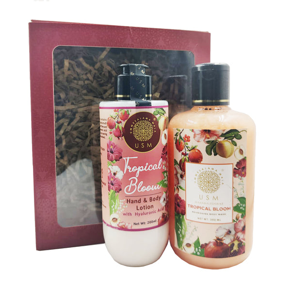 Tropical Bloom Combo -Shower Gel & Lotion